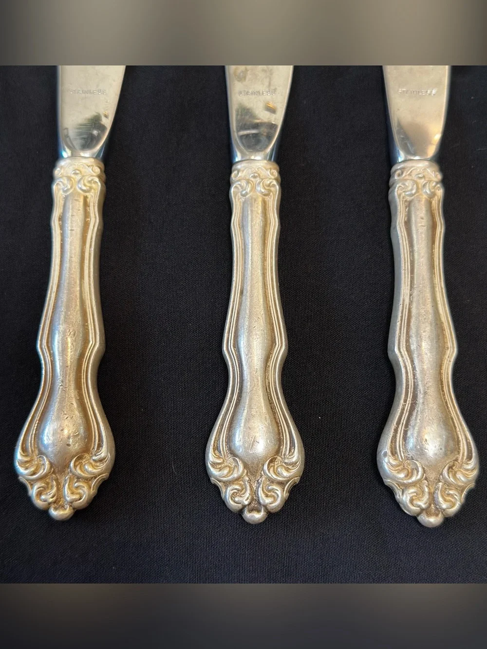 George & Martha Westmorland Sterling Silver Handled Butter Spreader Vintage